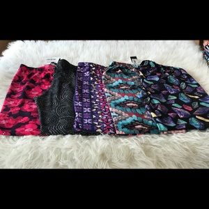 5 pairs of Buttery soft leggings